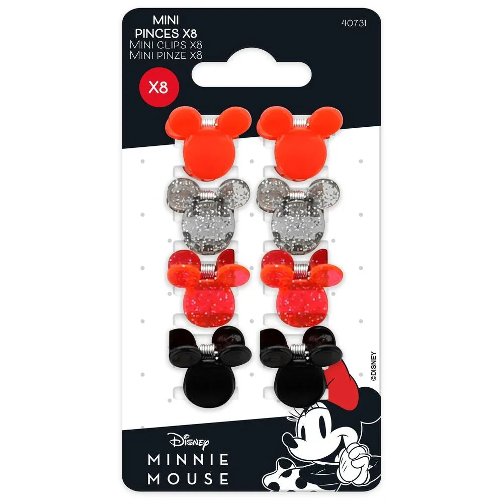 Disney Minnie 8 Mini hairpins pack Nerdscape