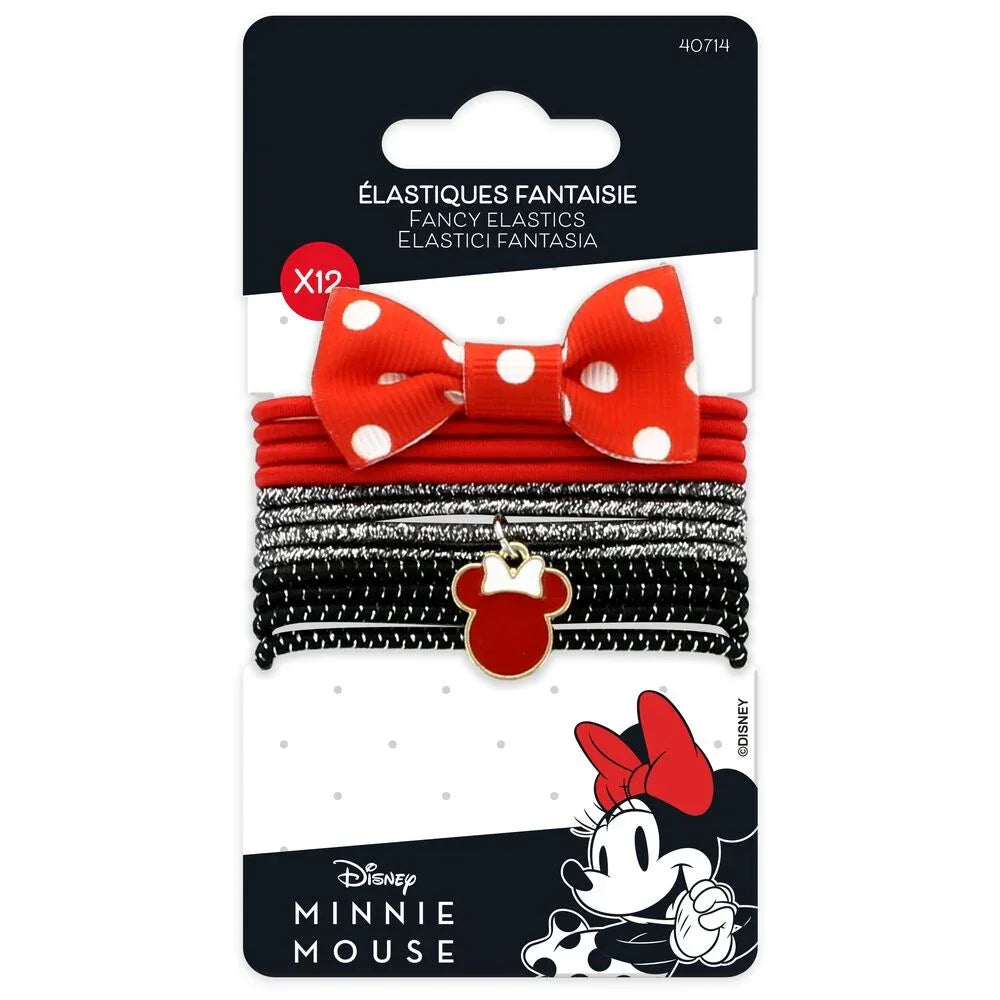 Disney Minnie 12 Hair bands pack Nerdscape