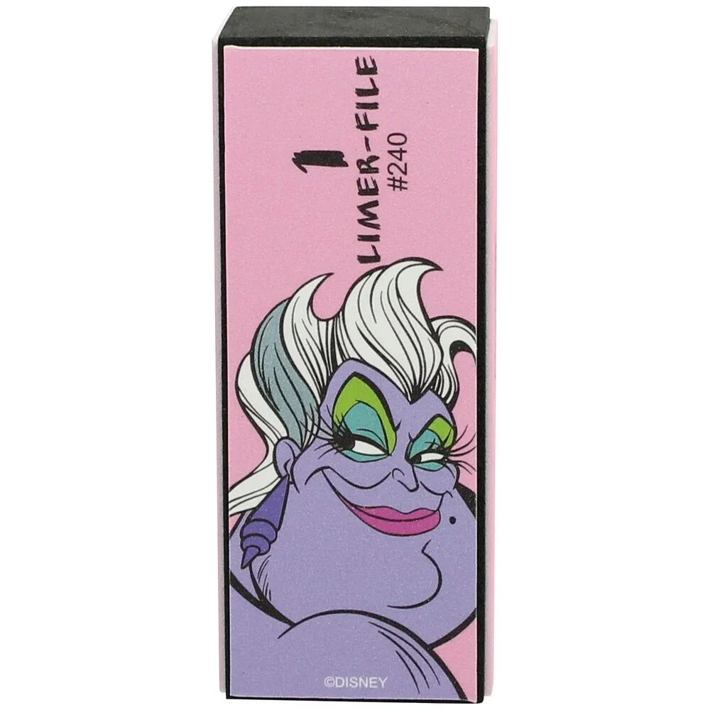 Disney Villains Ursula 3D hair brush 4-step polishing block Nerdscape