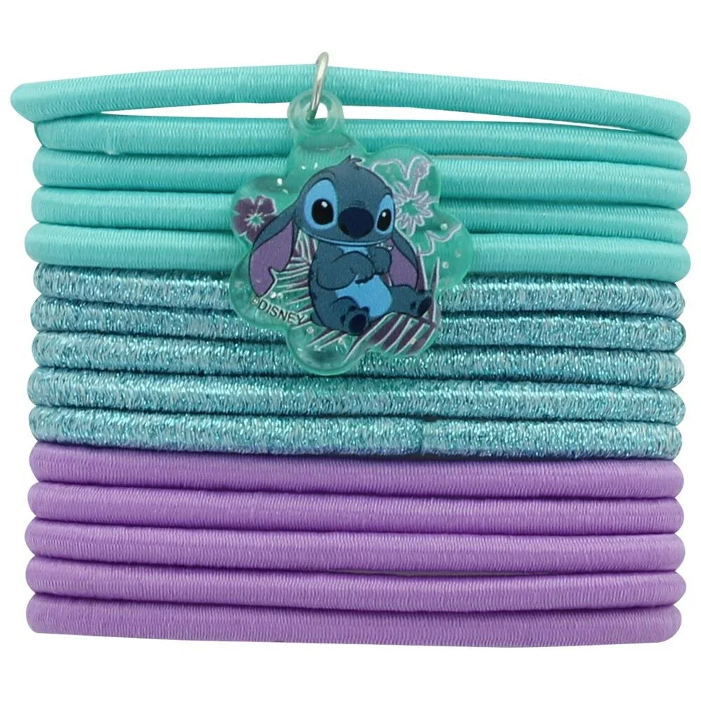 Disney Stitch 15 Hair rubber bands pack Nerdscape