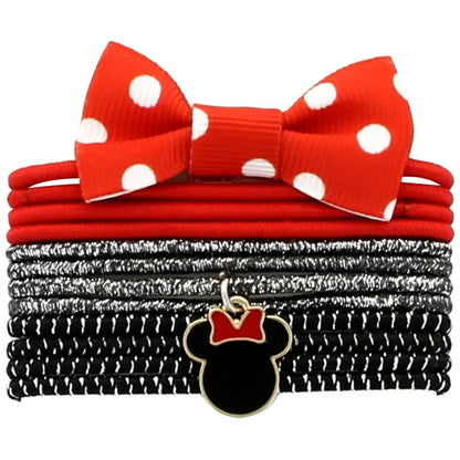 Disney Minnie 12 Hair bands pack Nerdscape