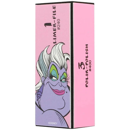 Disney Villains Ursula 3D hair brush 4-step polishing block Nerdscape