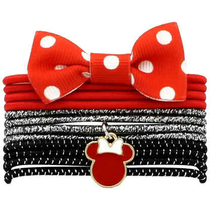 Disney Minnie 12 Hair bands pack Nerdscape