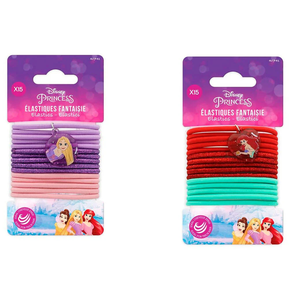 Disney Princess Hair Bands 15 Pack - Nerdscape Nerdscape