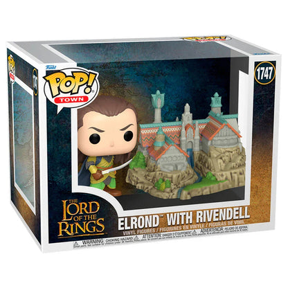 Funko Pop! The Lord of the Rings Lord Elrond - Figura da Collezione Vinyl Nerdscape