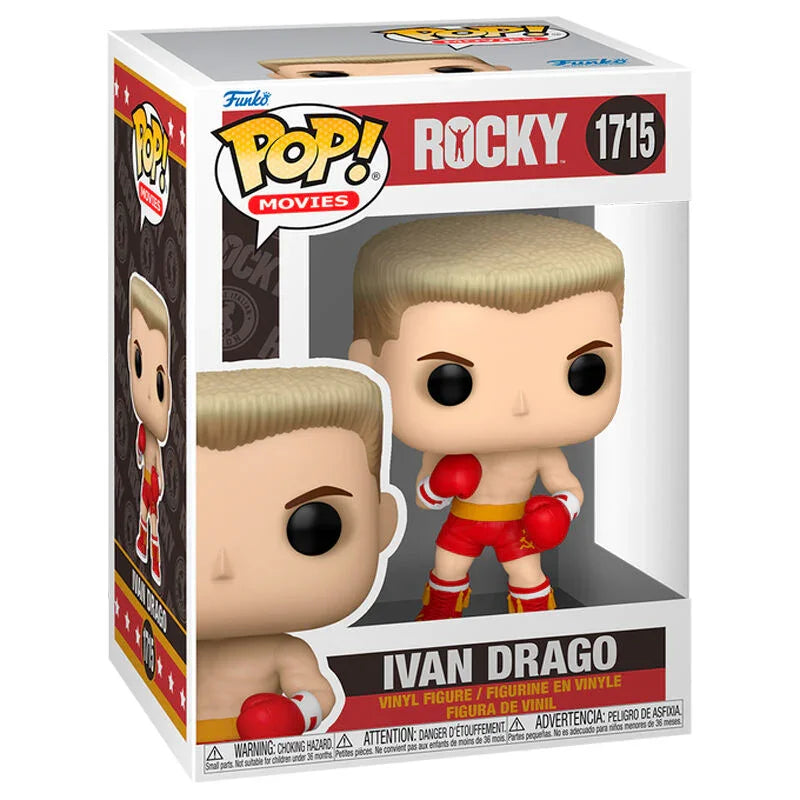 Funko Pop! Rocky Ivan Drago - Figura da Collezione Vinyl Nerdscape