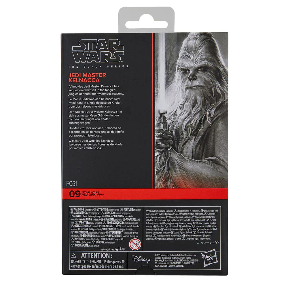 Star Wars The Black Series Jedi Master Kelnacca Figura da Collezione 15cm - Nerdscape Nerdscape