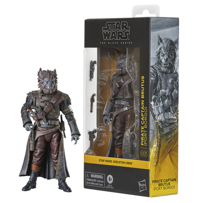 Star Wars Black Series Skeleton Crew Pirate Captain Brutus Port Borgo Figura da Collezione - Nerdscape Nerdscape