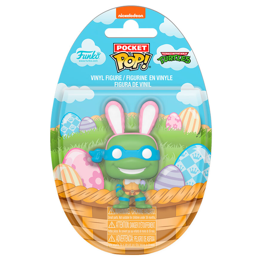 Pocket POP figure Ninja Turtles Leonardo Easter Egg Nerdscape