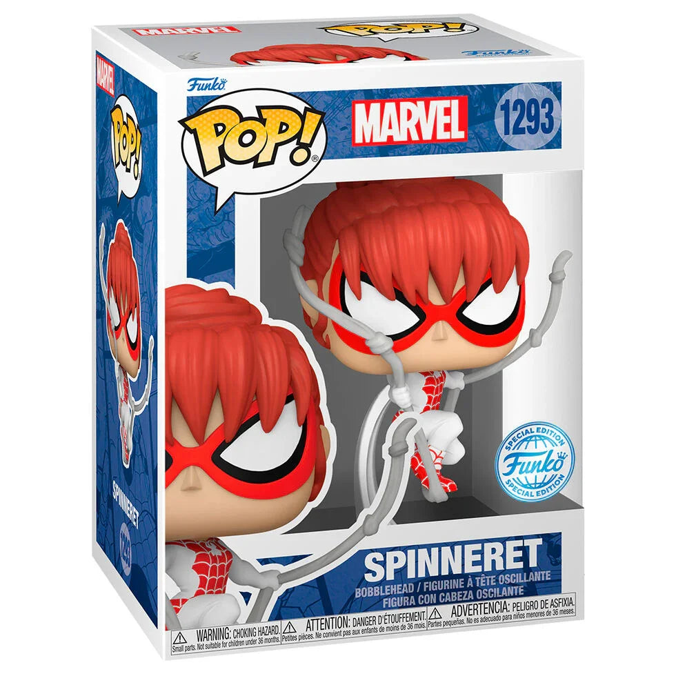POP figure Marvel Spider-Man- Spinneret Exclusive Nerdscape