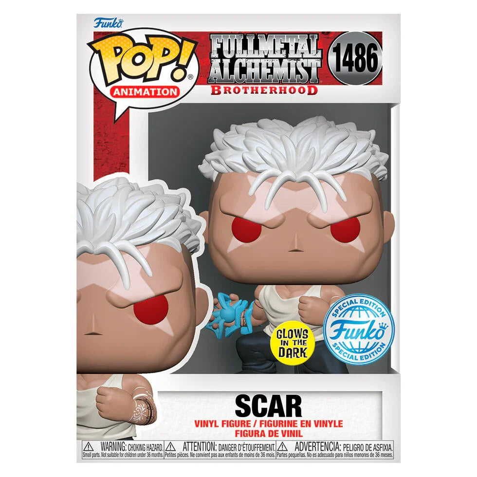 POP figure Fullmetal Alchemist Brotherhood Scar Exclusive Nerdscape
