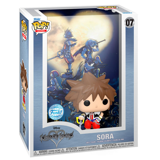 Figurine POP exclusive Kingdom Hearts Sora (couverture du jeu)