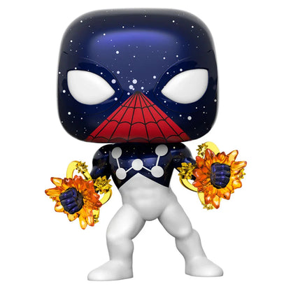 POP figure Marvel Spider-Man Captain Universe Exclusivo Nerdscape