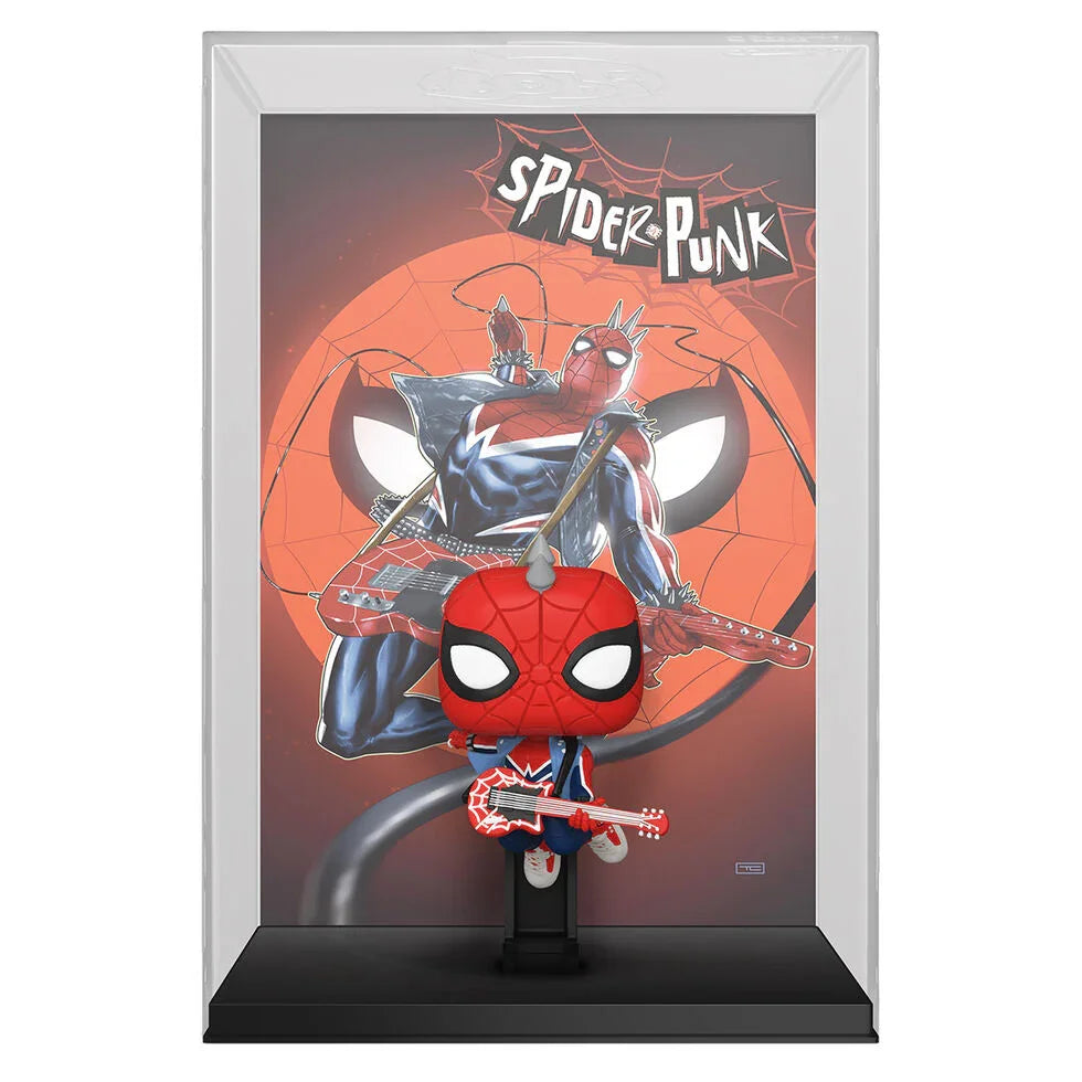 POP figure Comic Cover Marvel Spider-Punk Exclusive Nerdscape