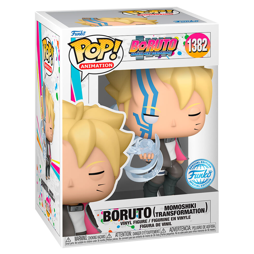 Funko Pop! Boruto Boruto Momoshiki Transformation 5 + 1 Chase - Figura da Collezione Vinyl Nerdscape