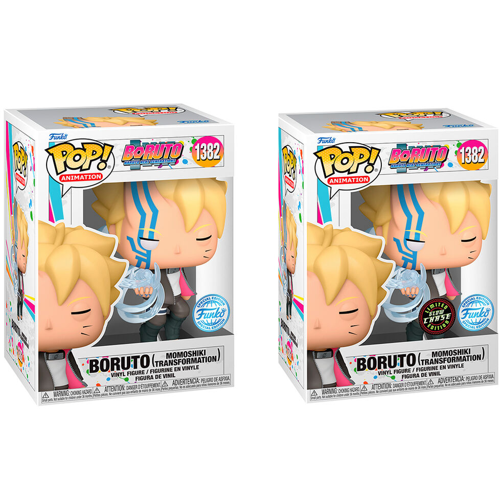 Funko Pop! Boruto Boruto Momoshiki Transformation 5 + 1 Chase - Figura da Collezione Vinyl Nerdscape