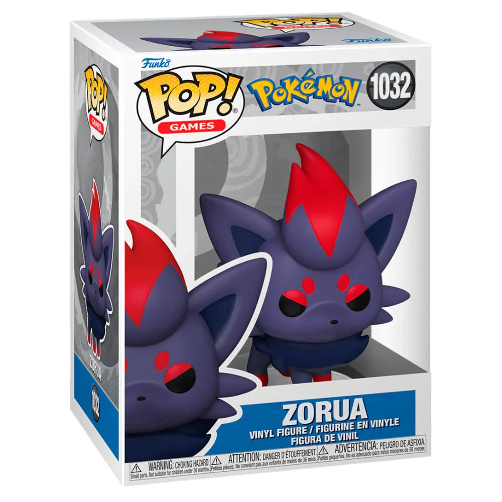 Funko Pop! Pokemon Zorua - Figura da Collezione Vinyl Nerdscape