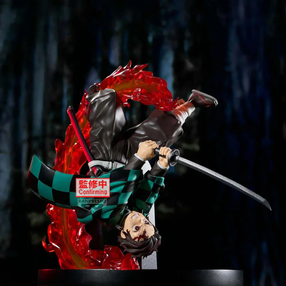 Funko Pop! Tanjiro Kamado Demon Slayer Kimetsu no Yaiba Vibration Stars 15cm - Figura da Collezione Nerdscape Nerdscape