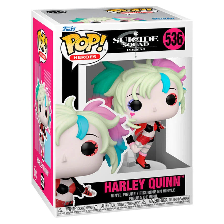 POP figure DC Comics Suicide Squad Isekai Harley Quinn Nerdscape
