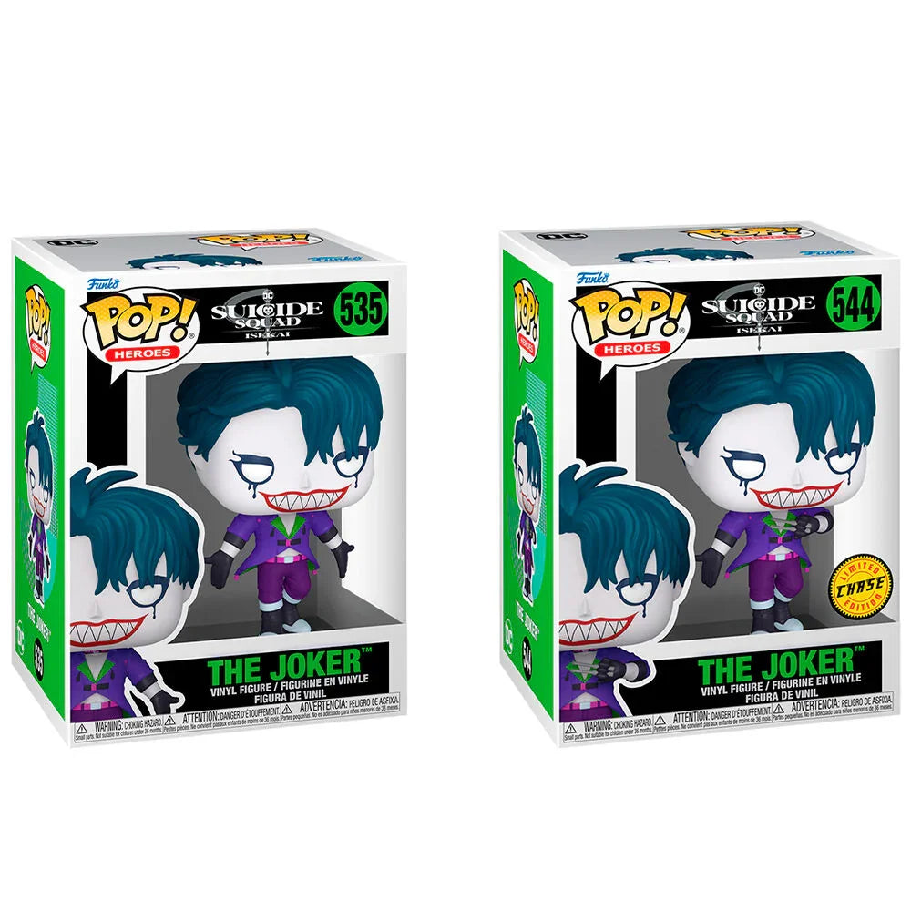 Funko Pop! DC Comics Suicide Squad Joker 5 + 1 Chase - Figura da Collezione Vinyl Nerdscape