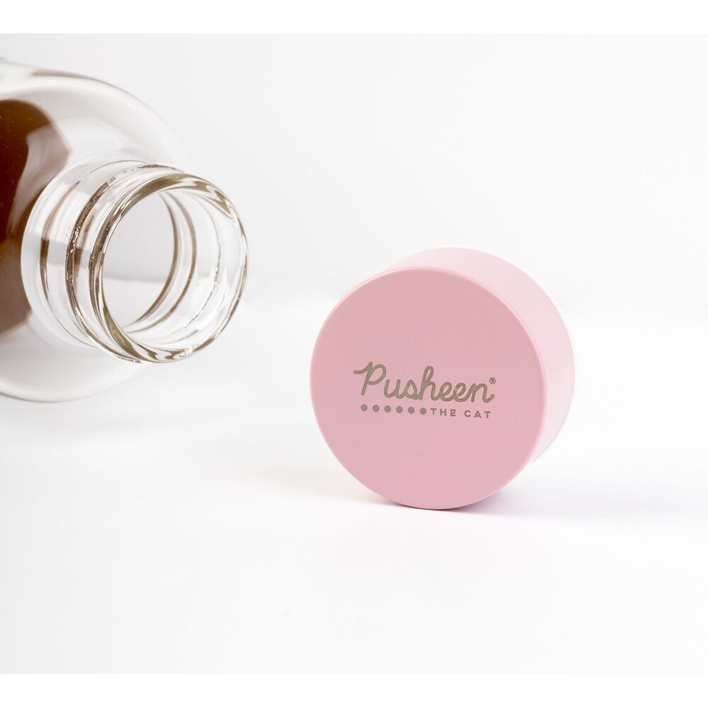 Pusheen glass bottle 500ml Nerdscape