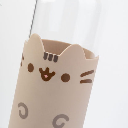Pusheen glass bottle 500ml Nerdscape