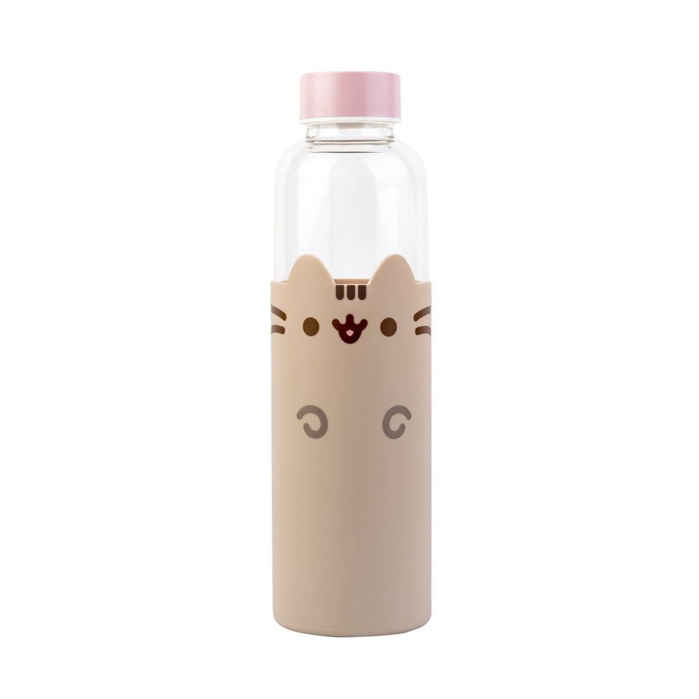 Pusheen glass bottle 500ml Nerdscape