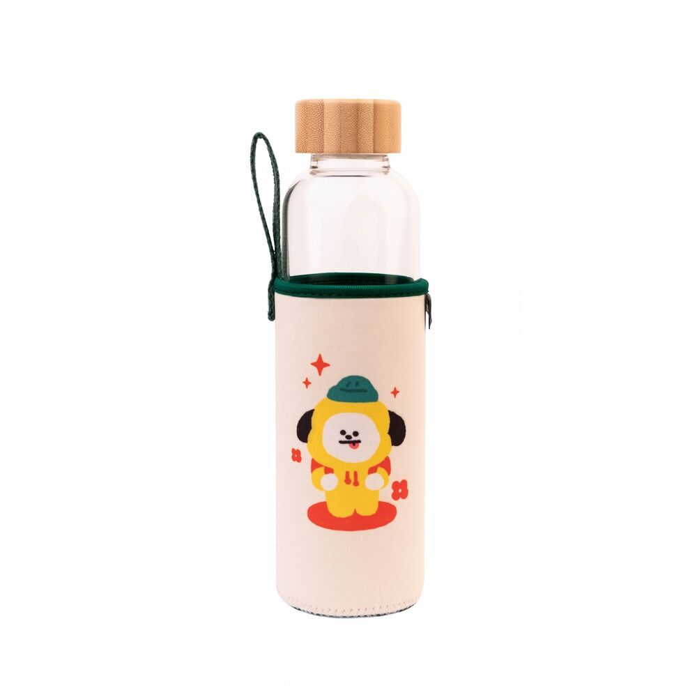 BT21 Chimmy glass bottle 500ml Nerdscape