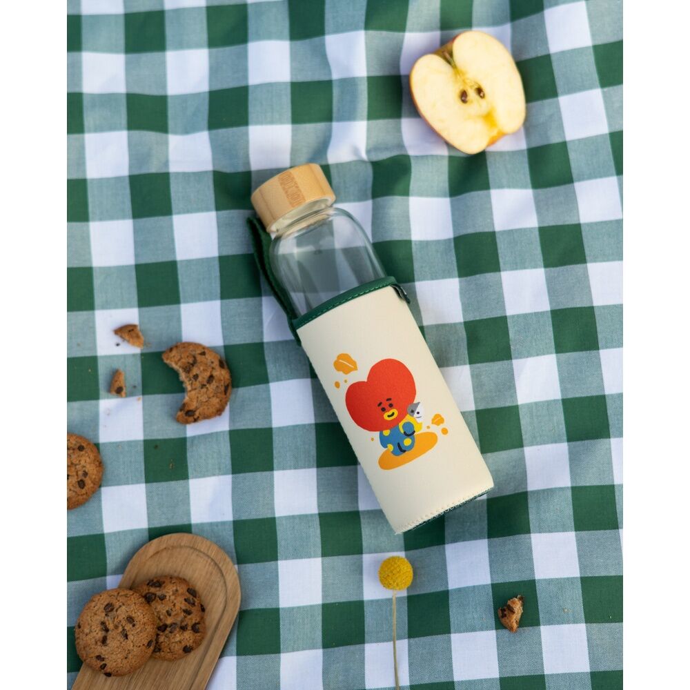 BT21 Tata glass bottle 500ml Nerdscape