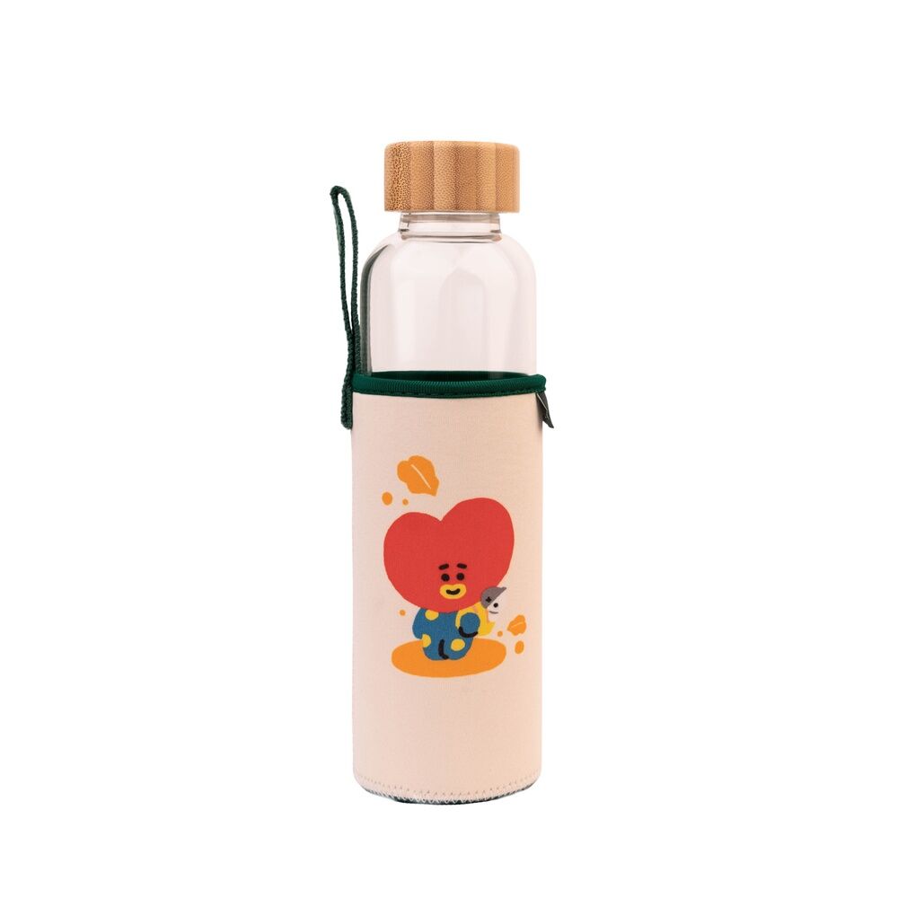 BT21 Tata glass bottle 500ml Nerdscape