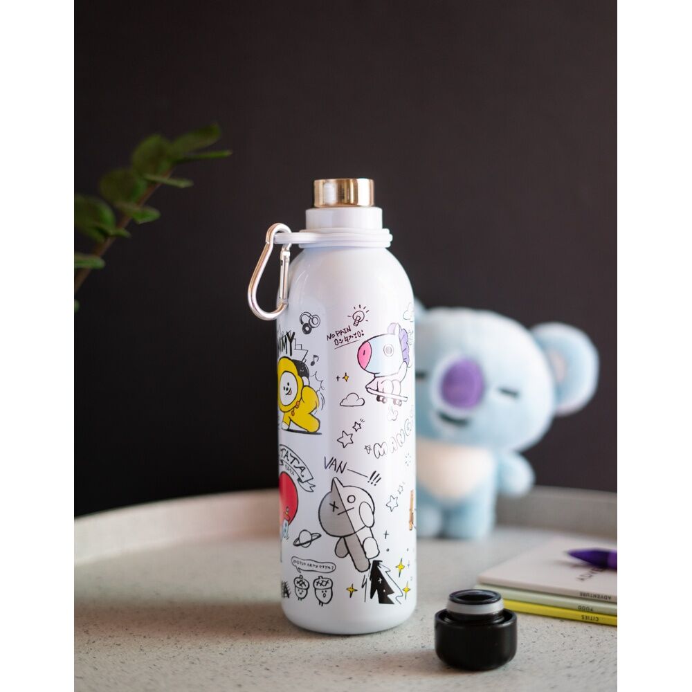 BT21 Stainless steel bottle 500ml Nerdscape