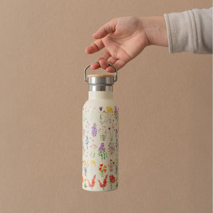 Wild Flowers Stainless steel bottle 500ml Nerdscape