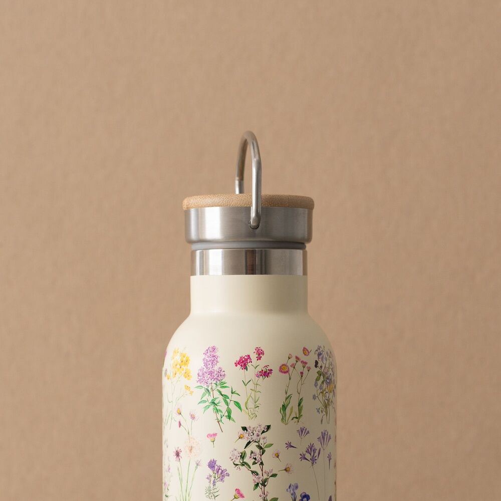 Wild Flowers Stainless steel bottle 500ml Nerdscape