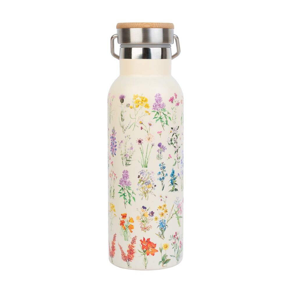 Wild Flowers Stainless steel bottle 500ml Nerdscape