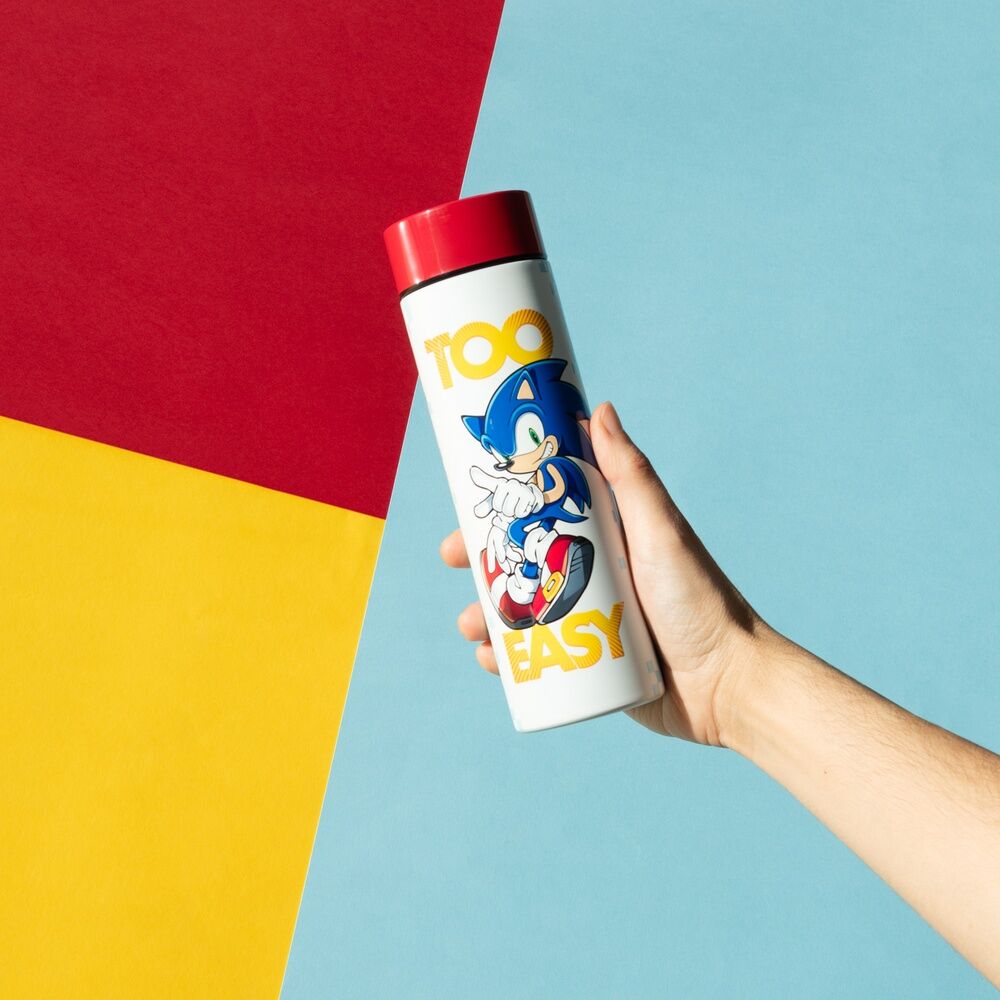Sonic the Hedgehog Stainless steel bottle 420ml Nerdscape