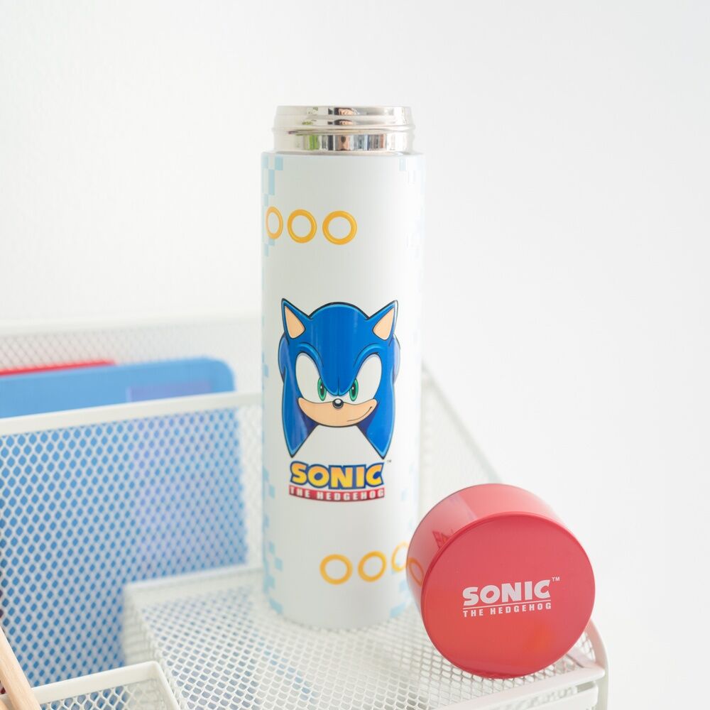 Sonic the Hedgehog Stainless steel bottle 420ml Nerdscape