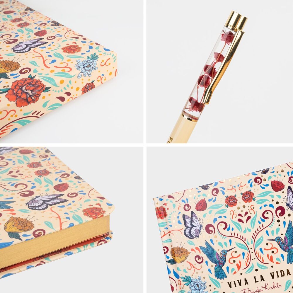Frida Kahlo A5 Notebook + Pen set Nerdscape