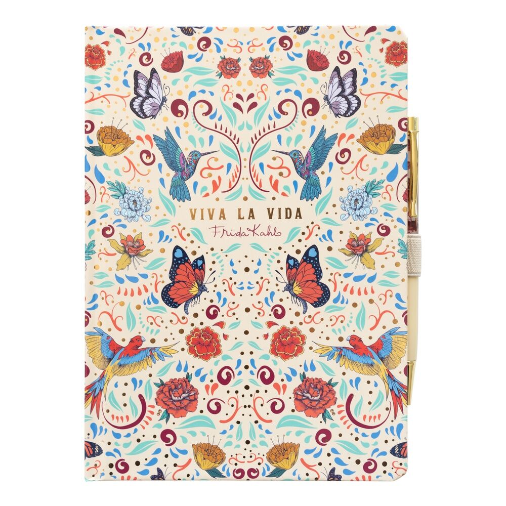 Frida Kahlo A5 Notebook + Pen set Nerdscape