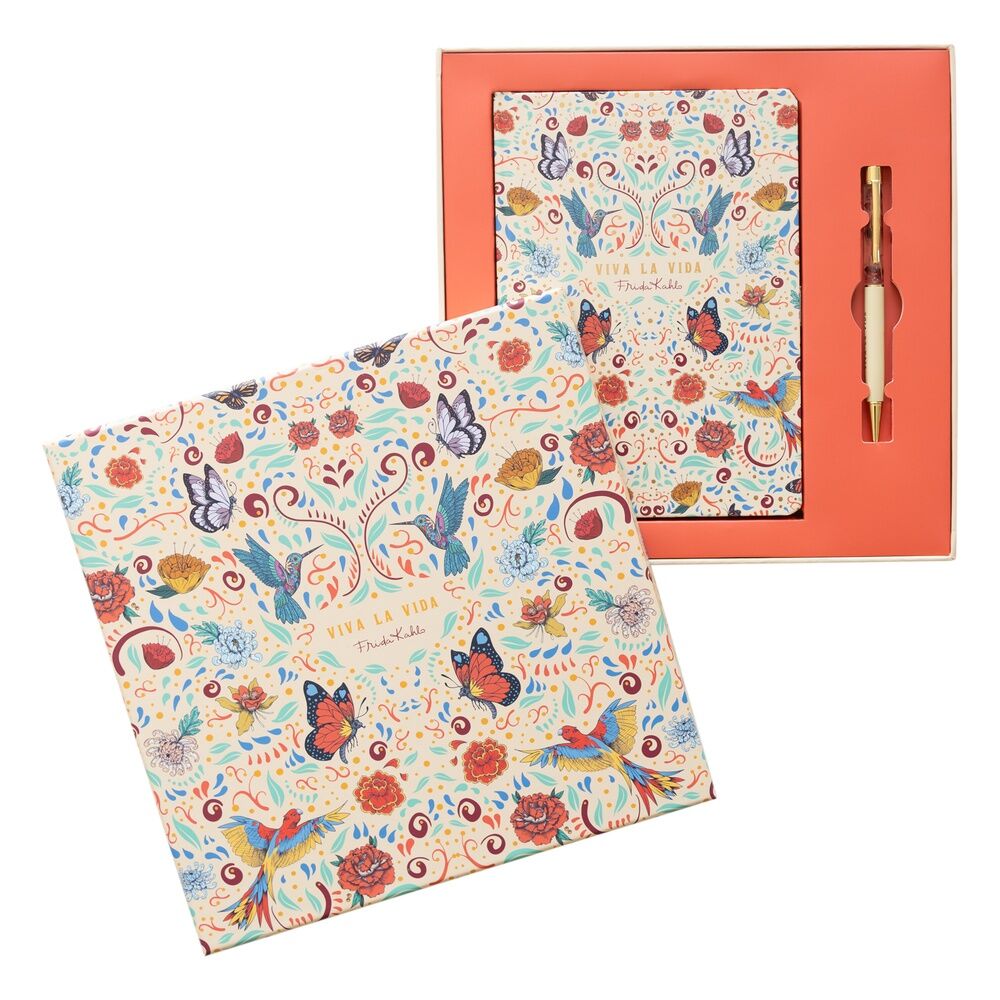 Frida Kahlo A5 Notebook + Pen set Nerdscape