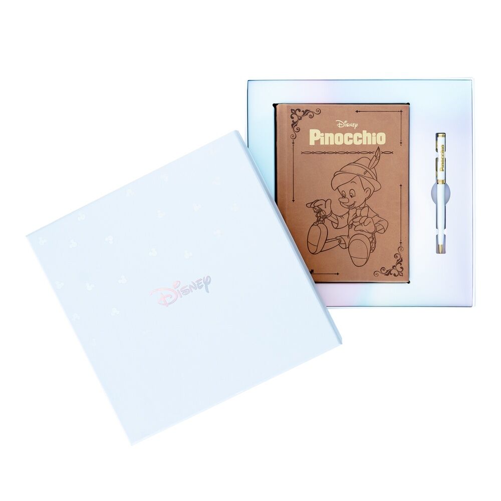 Disney Pinocchio A5 Notebook + Pen set Nerdscape