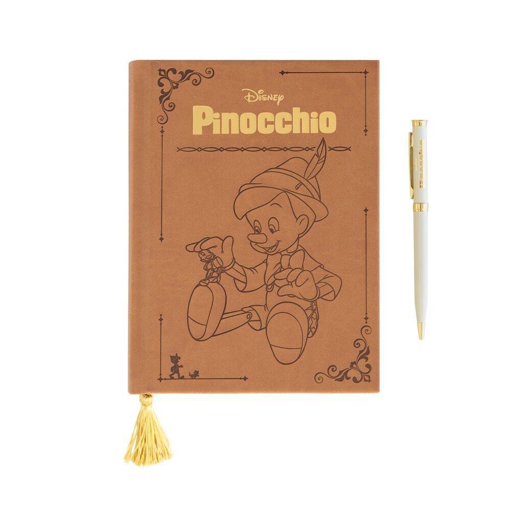 Disney Pinocchio A5 Notebook + Pen set Nerdscape