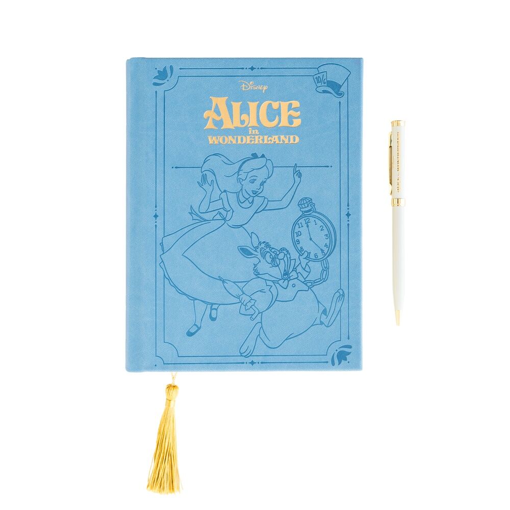 Disney Alice in Wonderland A5 Notebook + Pen set Nerdscape