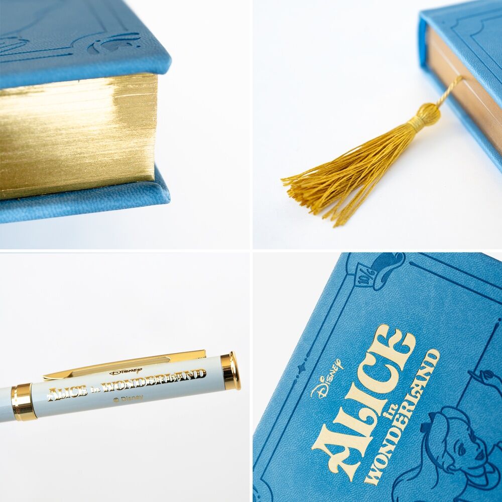 Disney Alice in Wonderland A5 Notebook + Pen set Nerdscape