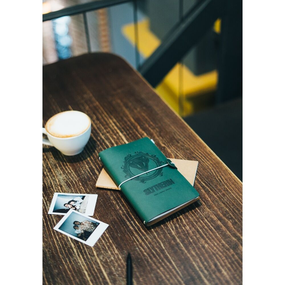 Harry Potter Slytherin travel notebook Nerdscape