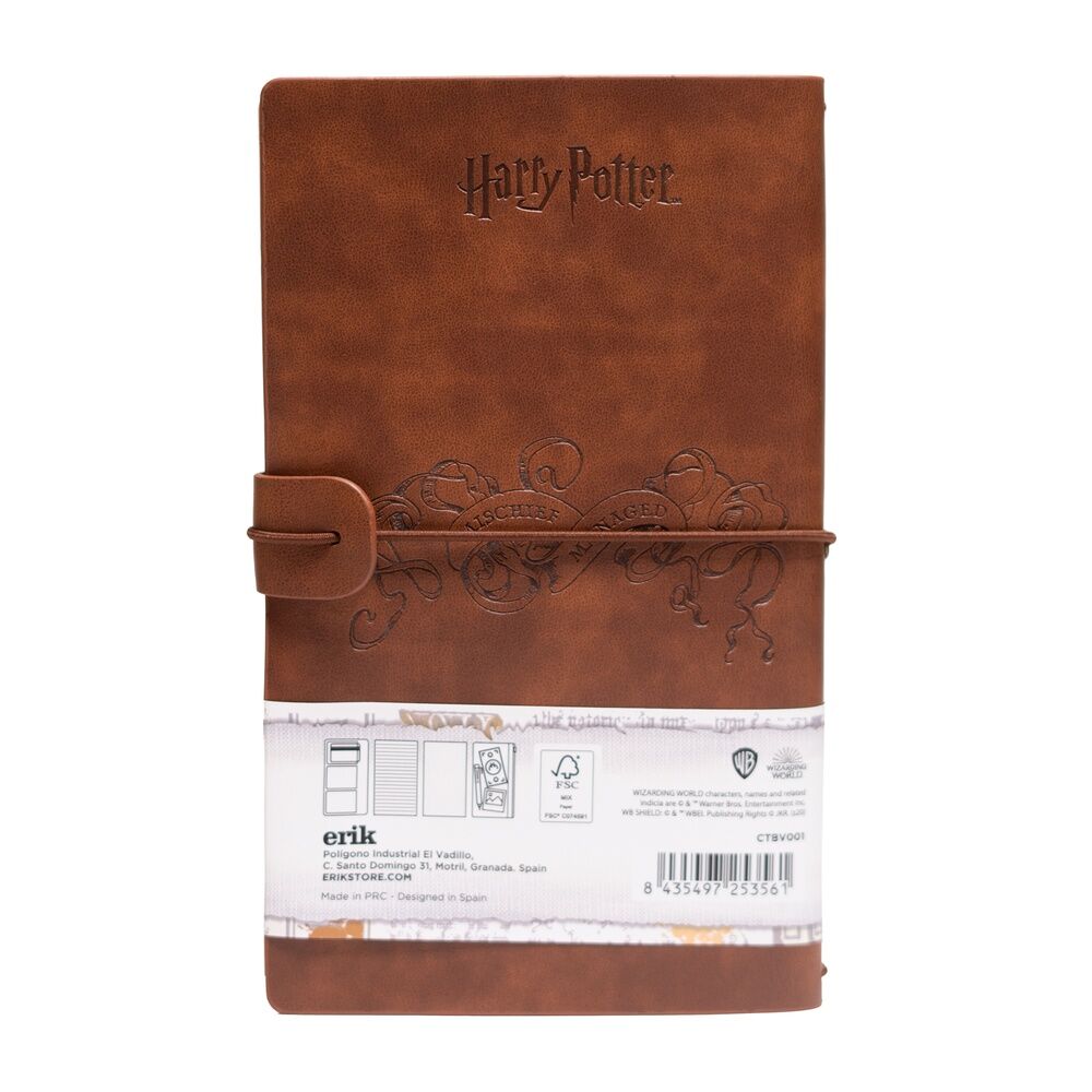 Harry Potter Marauder Map travel notebook Nerdscape