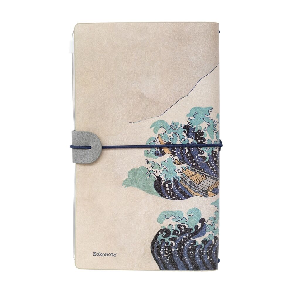 The Great Wave of Kanagawa Hokusai travel notebook Nerdscape