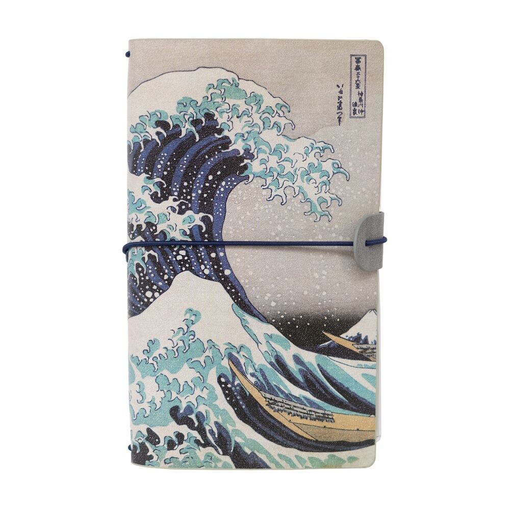 The Great Wave of Kanagawa Hokusai travel notebook Nerdscape