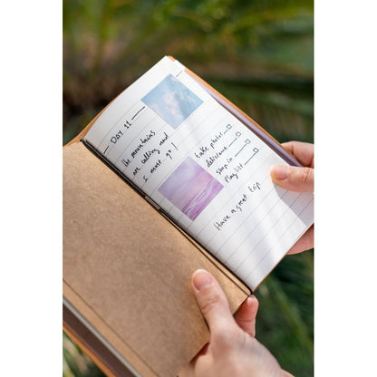 Naruto Shippuden Travel Notebook con Due Quaderni Sostituibili - Nerdscape Nerdscape