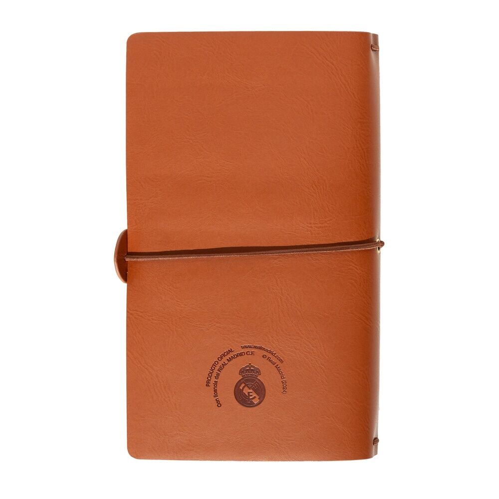 Real Madrid Travel Notebook Nerdscape – Collezione Ufficiale con 2 Blocchi Sostituibili Nerdscape