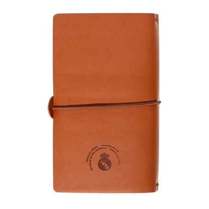 Real Madrid Travel Notebook Nerdscape – Collezione Ufficiale con 2 Blocchi Sostituibili Nerdscape